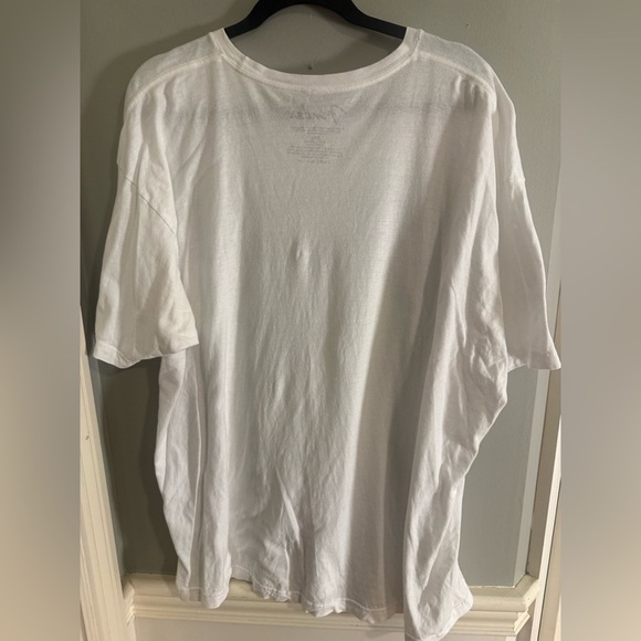 Fender USA Graphic T-Shirt White Patriotic Logo Guitar Print 2XL - Picture 7 of 7